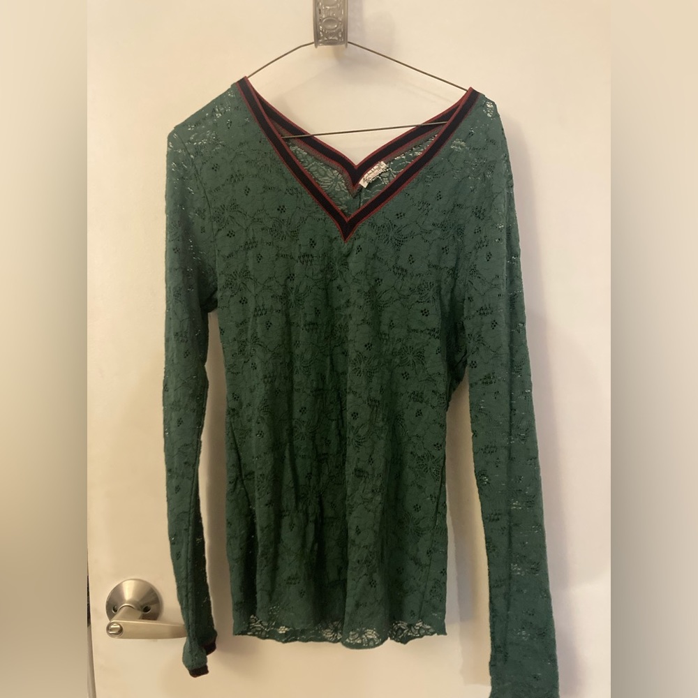 Lace Free People Blouse